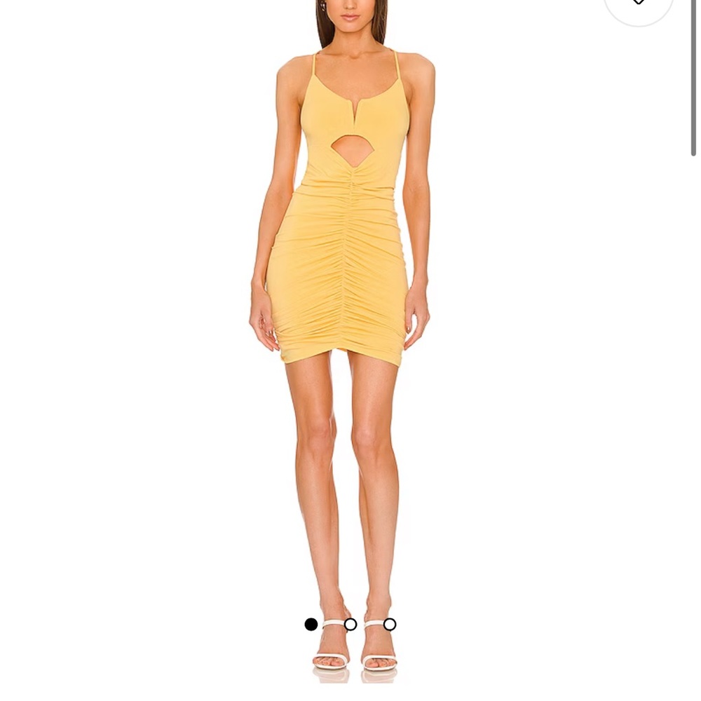 Mini Dress in Yellow
Michael Costello